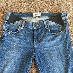 Super cute Paige skinny pregnancy jeans. These jeans are super soft!
